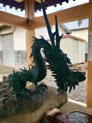 千代神社の手水舎