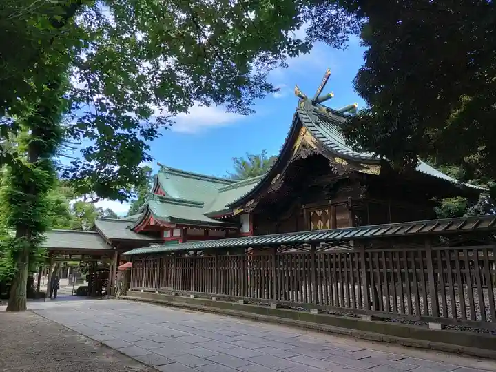 越ヶ谷久伊豆神社の本殿・本堂