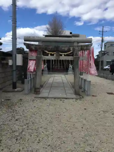 稲荷神社の鳥居