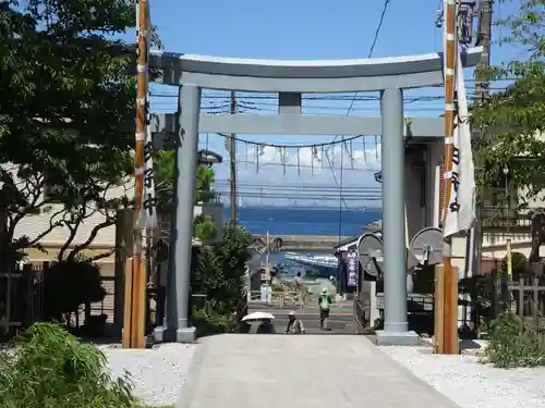 走水神社の鳥居