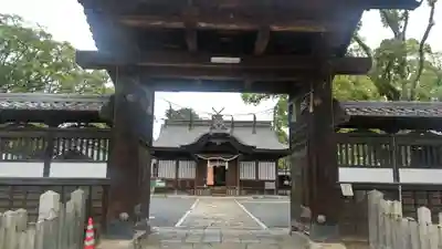 徳守神社の山門・神門