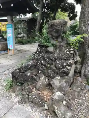 菊田神社の狛犬