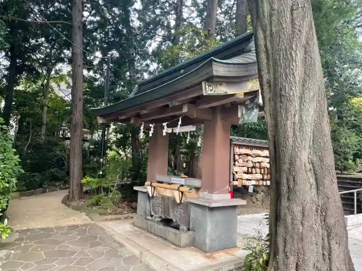 北澤八幡神社の手水舎