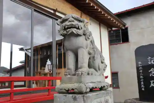 大鏑神社の狛犬