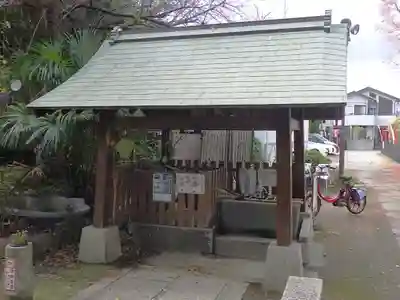 田蓑神社の手水舎