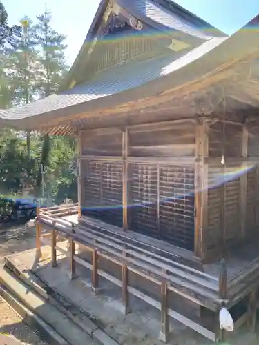 倉吉八幡宮の本殿・本堂