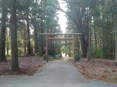 六所神社の鳥居