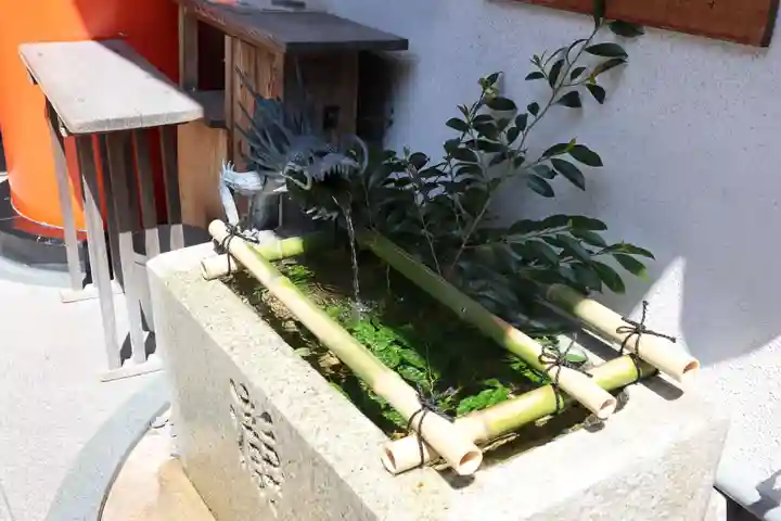 市比賣神社の手水舎