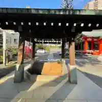 麻布氷川神社の手水舎
