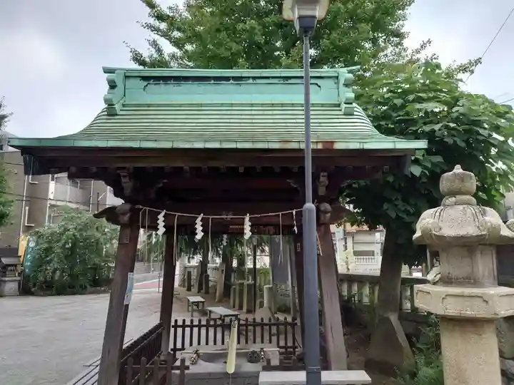 白髭神社の手水舎