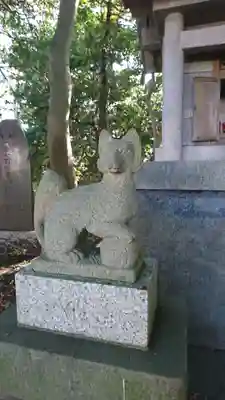 稲荷神社の狛犬