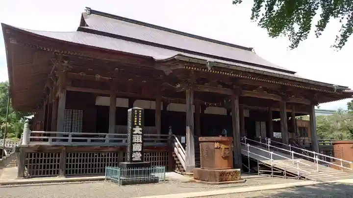 法華経寺の本殿・本堂