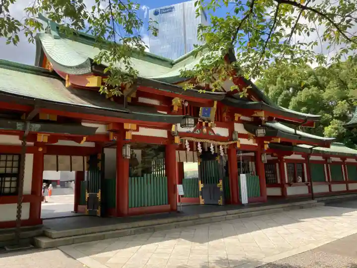 日枝神社の山門・神門