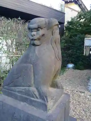 五方山熊野神社の狛犬
