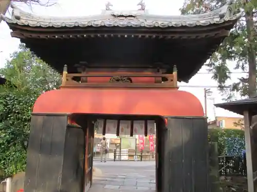 長建寺の山門