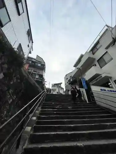 山王神社の景色