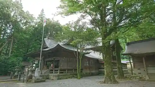 甲佐神社の本殿・本堂