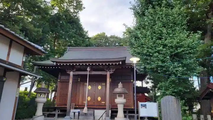 仙波氷川神社の本殿・本堂