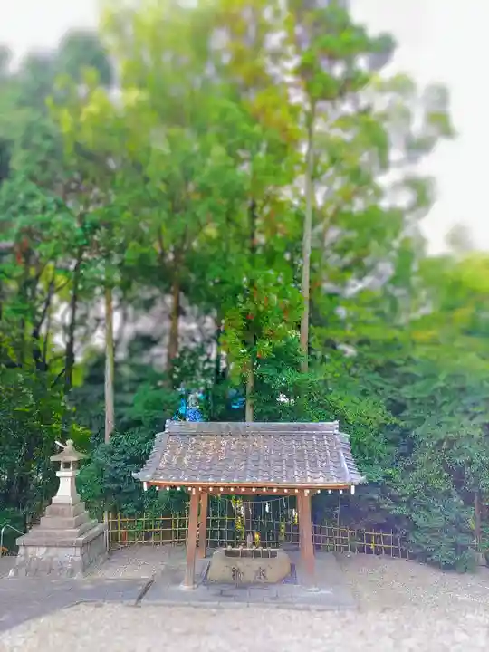 日吉神社(上社)の手水舎