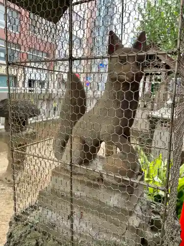 千種稲荷神社の狛犬