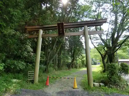 江文神社の鳥居