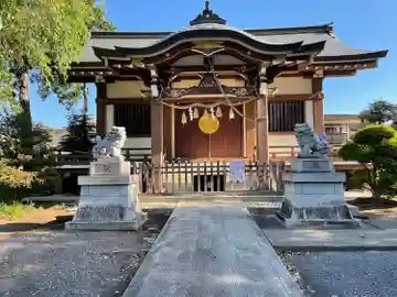 上川原日枝神社の本殿・本堂