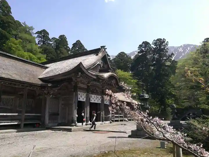 大神山神社奥宮の本殿・本堂