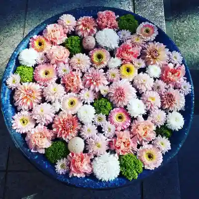 行田八幡神社の手水舎