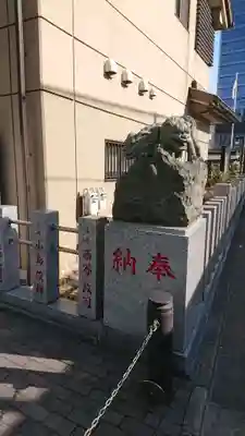 御穂鹿嶋神社の狛犬