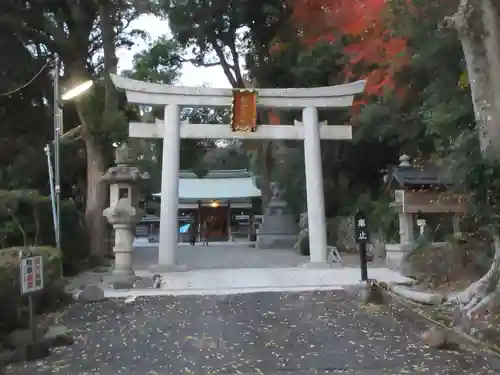 諸羽神社の鳥居