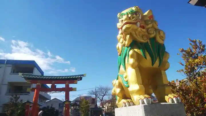 御嶽神社の狛犬