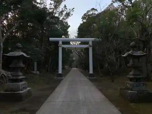 下立松原神社の鳥居