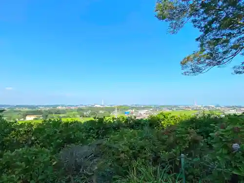 水戸八幡宮の景色