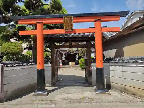 飛鳥神社の鳥居