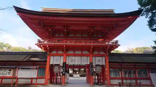 賀茂御祖神社（下鴨神社）の山門・神門
