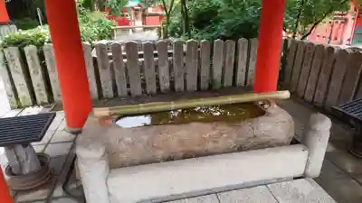 車折神社の手水舎