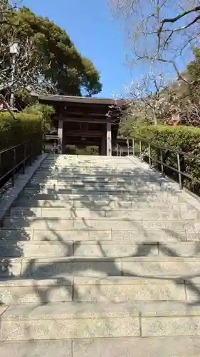荏柄天神社の山門・神門