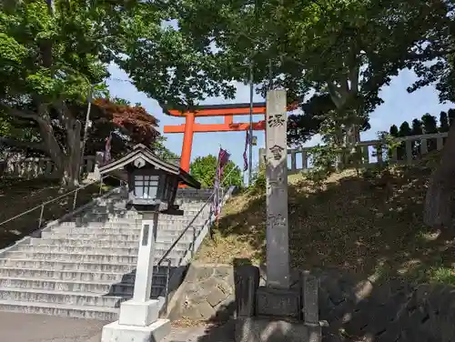 湯倉神社の鳥居