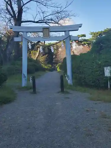 霊犬神社の鳥居