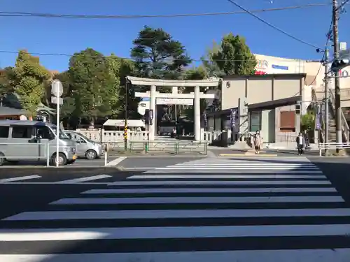 亀有香取神社の鳥居