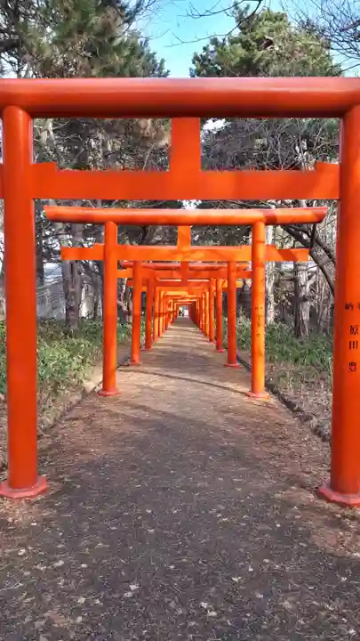 札幌伏見稲荷神社の鳥居