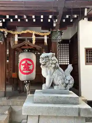 金刀比羅宮神戸分社の狛犬