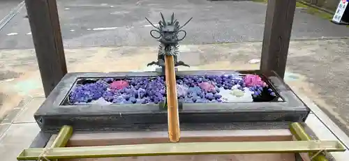 武蔵第六天神社の手水舎