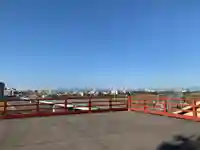 多摩川浅間神社の景色