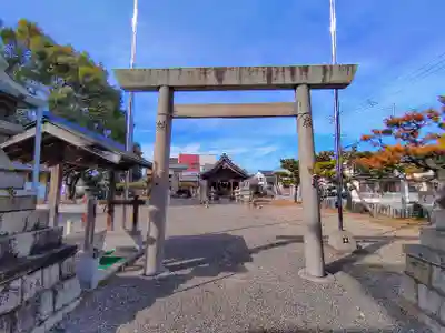 稲荷社（十一屋）の鳥居