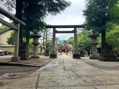 品川神社の鳥居