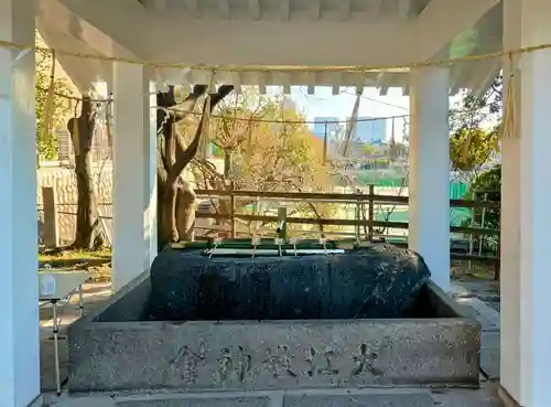 大江神社の手水舎