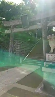 品川神社の鳥居