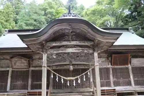 木幡山隠津島神社(二本松市)の本殿・本堂
