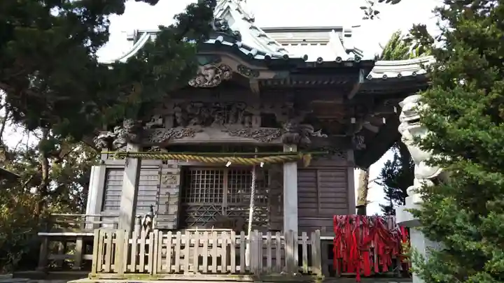 大瀬神社の本殿・本堂